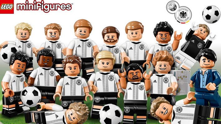Le minifigure di calcio LEGO di cui abbiamo bisogno per questa