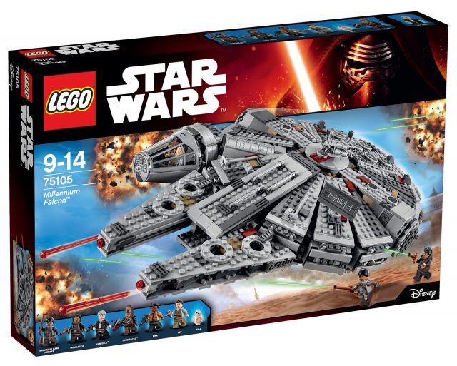 75105 Millennium Falcon box