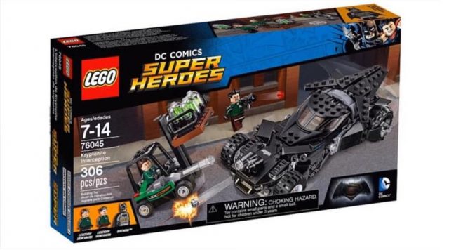 76045 lego dc comics super heroes dawn of justice kryptonite interception