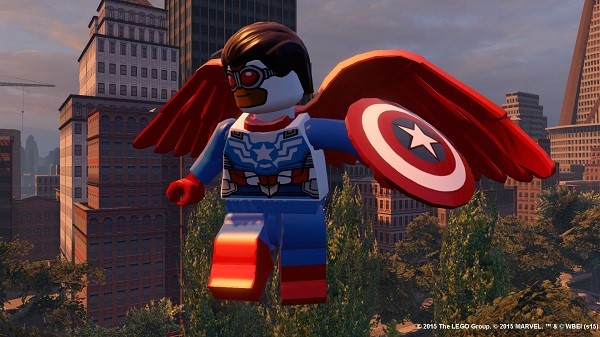 LEGO Marvel Avengers sam wilson capitan america