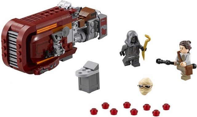 Lego Star Wars 75099 Reys Speeder Minifigures 1024x607