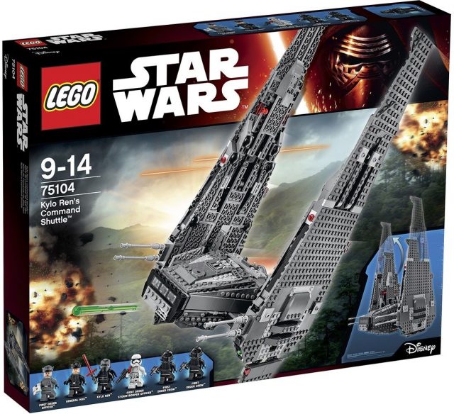 Lego Star Wars 75104 Kylo Rens Command Shuttle