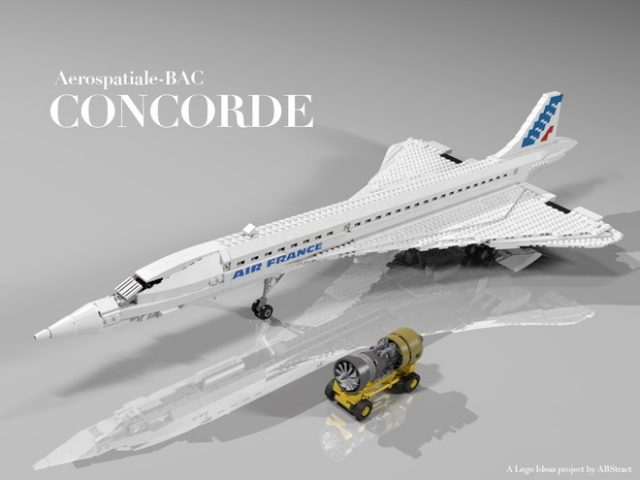 concorde display set