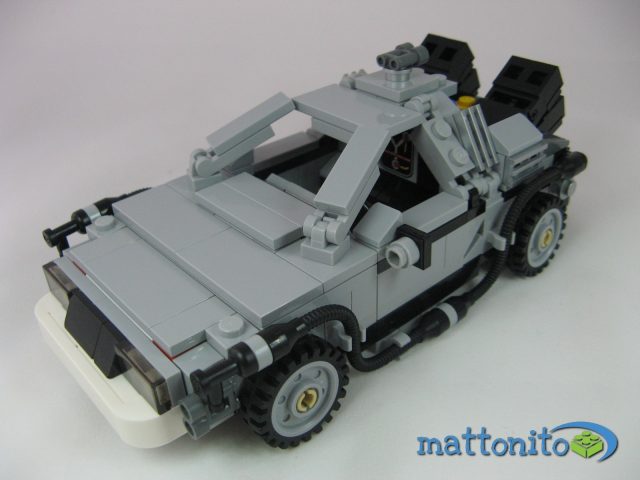 delorean prospettiva sx