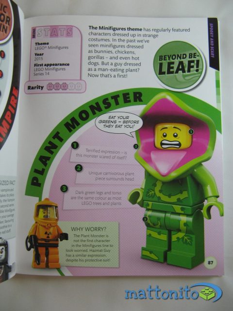 i love that minifigure pagina plant monster