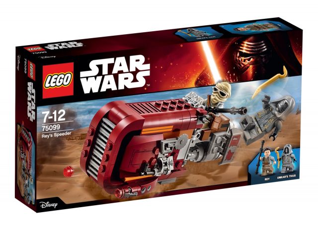 lego 75099 Rey s Speeder scatola