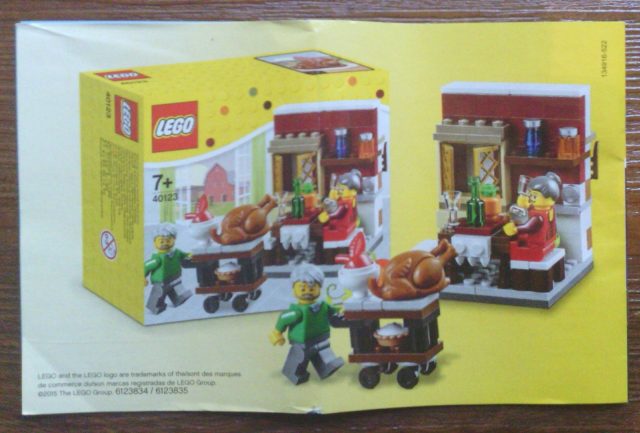 lego Thanksgiving Feast 40123