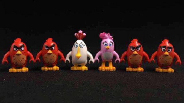 lego angry birds minifigures 2016