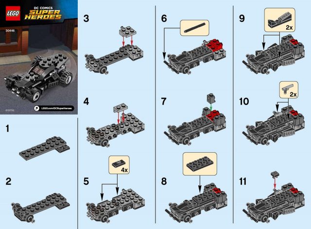 lego dc comics super heroes the batmobile 30446 1