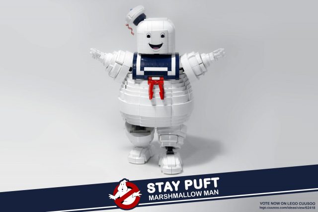 lego ideas stay puft marshmallow man