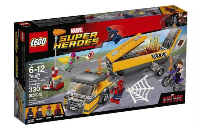 lego marvel super heroes tanker truck takedown 76067 767