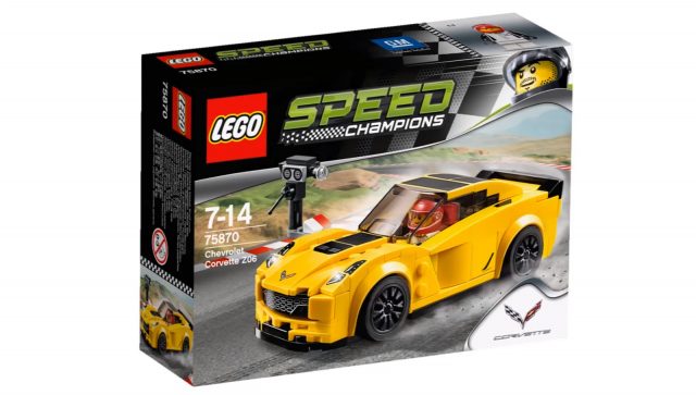 lego speed champions chevrolet corvette z06 75870