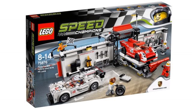 lego speed champions porsche 919 hybrid and 917k pit lane 75876