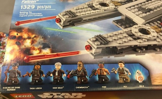 lego star wars 75105 Millennium Falcon minifigure