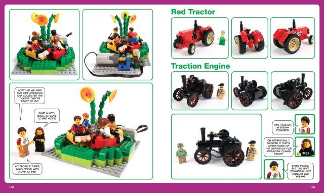 the lego adventure book 3 red tractor