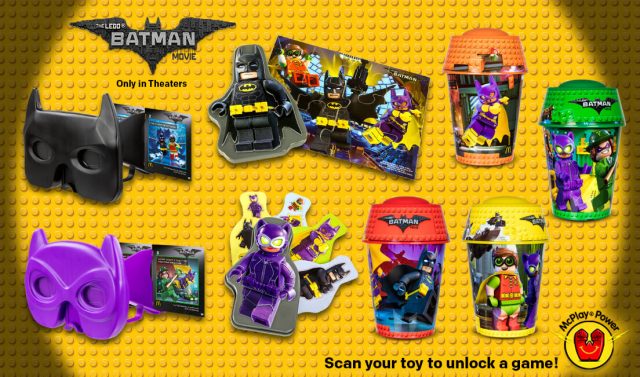 The LEGO Batman Movie McDonald's Happy Meal