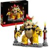 LEGO Super Mario Der mächtige Bowser, 3D-Modell-Bausatz, großes Set mit beweglicher Figur zum Sammeln, inkl. Duellplattform, Geschenkidee für Fans zum Austellen als Zimmer-Deko 71411