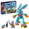 LEGO DREAMZzz 2-in-1 Izzie und Ihr Hase Bunchu Set, Baubares Kaninchen-Spielzeug mit Rollschuhen, 2 Arten für fantasievolles Spielen, basierend auf der TV-Serie, für Mädchen, Jungen ab 7 Jahren 71453