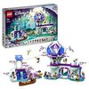 LEGO 43215 Disney Casa del Árbol Encantada, 13 Mini Muñecas de Elsa, Anna, Vaiana, Bella y Princesa Jasmine, Regalo para Niñas y Niños de 7 Años, Juguete de Construcción de 2 Niveles, Disney 100 Set