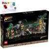 BRICKCOMPLETE Lego Indiana Jones Set: 77015 Templo de los ídolos dorados & 1 x FDC First Day Cover/carta de primer día con sello especial / 90 años Lego Edition