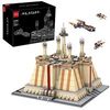 Julvo 21036 A New Hope Jedi Temple Spaceship Model Building Kits, Star Plan Toys UCS Imperial Star Destroyer Collectible Building Set for Adults (3745 Pieces)