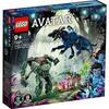 Lego Avatar 75571 Neytiri e Thanator vs. Quaritch con tuta AMP