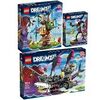 Lego DreamZzz Set of 3: 71469 Nightmare Shark Ship, 71461 Fantastic Tree House & 71455 The Albkeeper