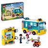 LEGO 41759 Friends Heartlake City Stadtbus, baubares Bus-Spielzeug für Mädchen und Jungen, mit Bushaltestelle und Mini-Puppen inkl. Paisley, Geschenk für Kinder ab 7 Jahren (Exklusiv bei Amazon)