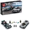 LEGO Speed Champion Mercedes-AMG F1 W12 E Performance y Mercedes-AMG Project One, Set de 2 Coches de Carreras de Juguete para Niños y Niñas de 9 Años o Más 76909