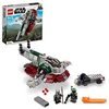 LEGO Star Wars Boba Fett’s Starship 75312 Fun Toy Building Kit; Awesome Gift Idea for Kids; New 2021 (593 Pieces)