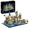 LEGO Harry Potter Le Château et Le Domaine de Poudlard, Grande Maquette à Construire pour Adultes, Incluant Les Lieux Iconiques : Tour d