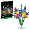 LEGO 10313 Icons Wildflower Bouquet Set, Artificial Flowers with Poppies and Lavender, Crafts for Adults, Home Décor, Gifts for Women, Men, Her & Him, Botanical Collection