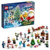 LEGO City 2023 Advent Calendar 60381 Christmas Holiday Countdown Playset, Gift Idea to Countdown to Adventure with Daily Collectible Surprises