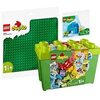 Lego DUPLO 3er Set: 10914 Deluxe Steinebox, 10980 Bauplatte in Grün & 30648 Wal