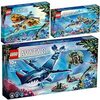 Lego Avatar 75579 Payakan le costume Tulkun et Crabe, 75576 Skimwing Adventure & 75575 Découverte de l