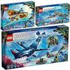 Lego Avatar Lot de 3 : 75579 Payakan le Tulkun et costume de crabe, 75576 Skimwing Adventure & 75575 Découverte de l