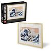 LEGO ART Hokusai – La Grande Vague, Set de Décoration Murale Japonaise, Tableau Océan, Loisir Créatif pour Adultes, Intérieur DIY, Décor Bureau 31208