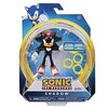 Sonic The Hedgehog - 41238 – Figur mit Gelenken, 11 cm – Shadow + 3 Ringe