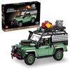 LEGO Icons Land Rover Classic Defender 90 10317 - Juego de construcción de autos para adultos y amantes de los autos clásicos, este proyecto inmersivo basado en un icono todoterreno es un gran regalo