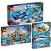 Lego Avatar Set of 4: 75579 Payakan the Tulkun and Crab Suit, 75578 The Reef of Metkayina, 75576 Skimwing Adventure & 75575 Discovery of Ilu
