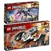 Lego Set of 2: 71739 Ultrasonic Raider & 71742 The Dragon of the Overlord