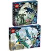 Lego Avatar Set da 2 pezzi: 75571 Neytiri e Thanator vs. Quaritch in MPA & 75572 Jakes e Neytiris primo volo su un Banshee