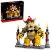 LEGO Super Mario The Mighty Bowser 71411, kit de construcción de modelo 3D, idea de regalo de recuerdo para los fans de Super Mario Bros, melocotón