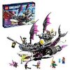 LEGO DREAMZzz Nachtmerrie haaienschip, Speelgoed Piratenschip met 2 Bouwopties, Bouwpakket voor Kinderen met Mateo, Izzie, Nova & Nachtmerriekoning Fuguren, Cadeau voor Jongens en Meisjes 71469