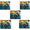 LEGO The Batman Movie: The Mini Batmobile Lot de 68 pièces (30521) – 5 sets