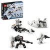 LEGO Star Wars Snowtrooper Battle Pack 75320 Toy Building Kit for Kids Aged 6 and Up; Features 4 Characters, a Buildable Imperial Hoth Speeder Bike, E-Web Heavy Repeating Blaster and More (105 Pieces)