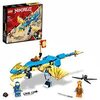 LEGO NINJAGO Jay’s Thunder Dragon EVO 71760 Playset Featuring a Posable Dragon Toy, NINJAGO Jay and a Snake Toy; Building Kit for Kids Aged 6+ (140 Pieces)