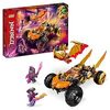 LEGO NINJAGO Cole’s Dragon Cruiser 71769 Building Kit; Playset Featuring a Ninja Car Toy and NINJAGO Golden Cole and Golden Dragon Kai; Collectible Gift for Kids Aged 8+ (384 Pieces)