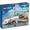 Lego 60262 City Avión de Pasajeros con Terminal y Camión, Juguete de Construcción para Niños +6 años