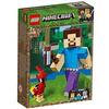 LEGO Minecraft Steve BigFig with Parrot 21148 Building Kit (159 Pieces)